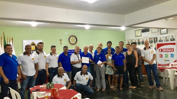 HOMENAGEM DO ROTARY CLUBE DE ARAXÁ SUL